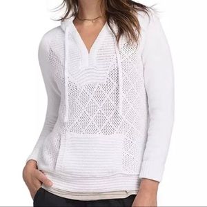 Beach Sweater in White